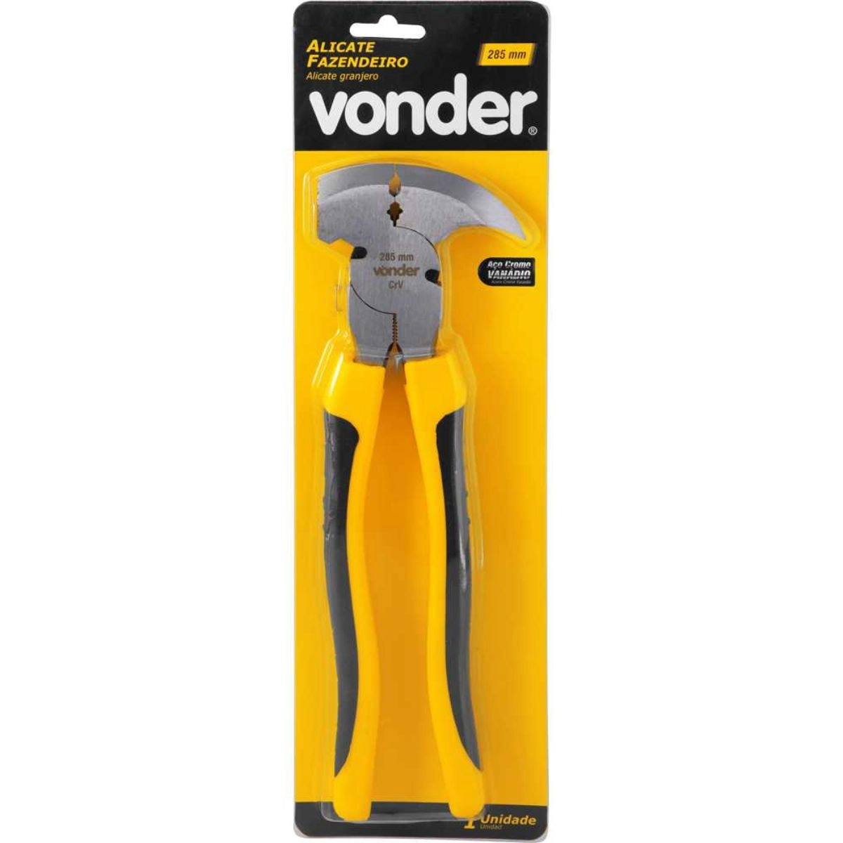 Alicate fazendeiro 285 mm em cromo vanádio VONDER Alicate fazendeiro 285 mm em cromo vanádio VONDER