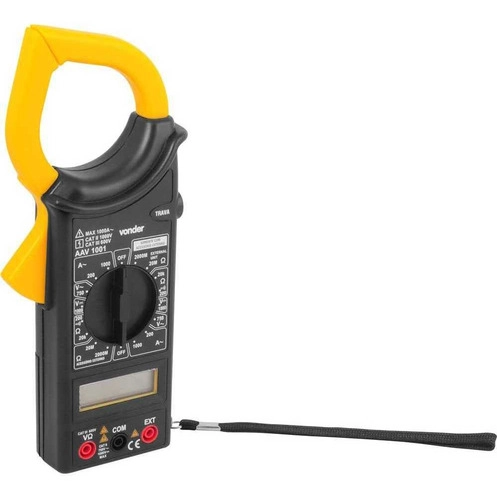 Alicate amperímetro digital AAV1001 VONDER Alicate amperímetro digital AAV1001 VONDER