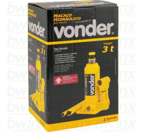 Macaco Hidráulico Garrafa Vonder