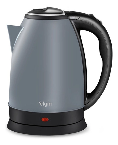 Chaleira Elétrica Inox Lunar Cinza 1,8L ELGIN 220V