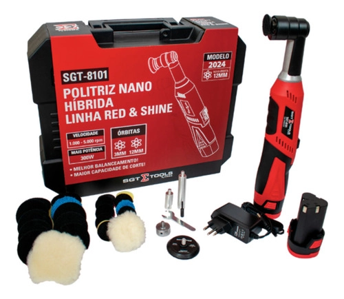 Politriz Nano Hibrida SGT81012 2/baterias BIVOLT 300W Sigma Politriz Nano Hibrida SGT81012 2/baterias BIVOLT 300W Sigma