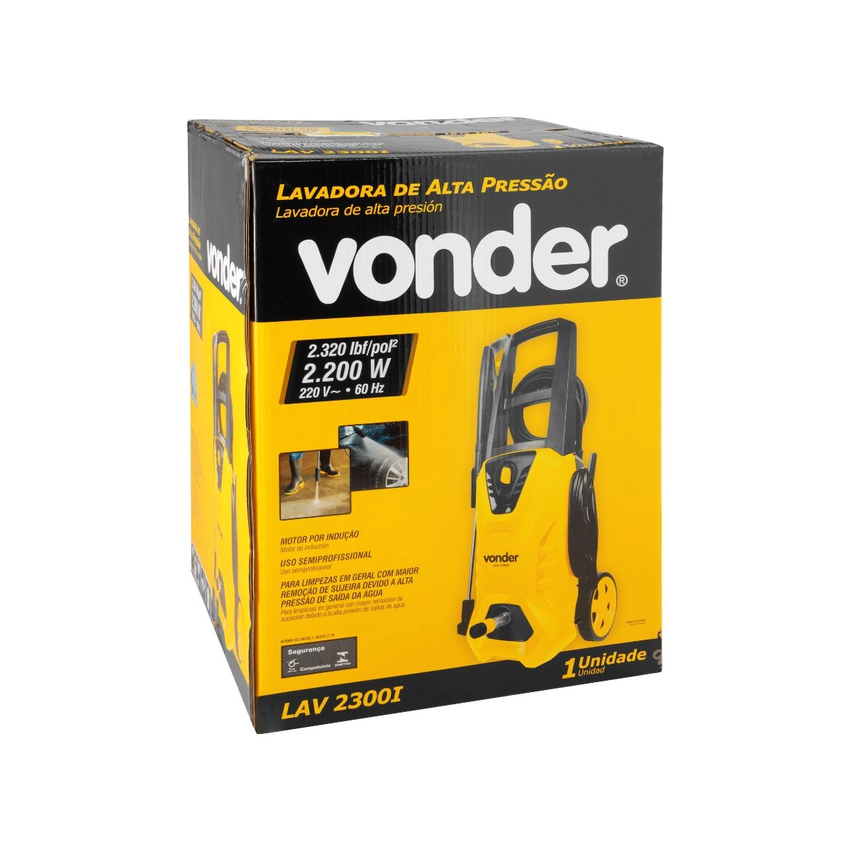 Lavadora de alta pressão LAV2300I 220V VONDER Lavadora de alta pressão LAV2300I 220V VONDER