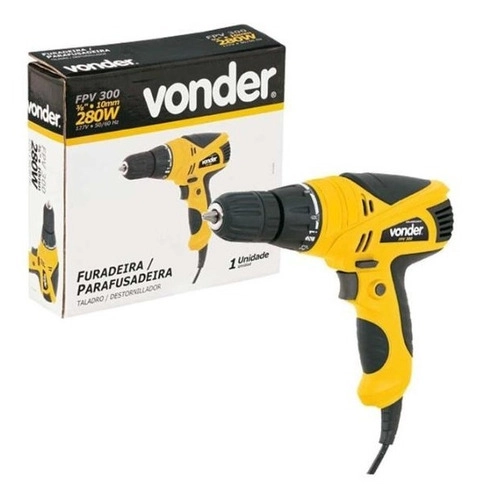 Parafusadeira/Furadeira Vonder FPV300 110v Parafusadeira/Furadeira Vonder FPV300 110v