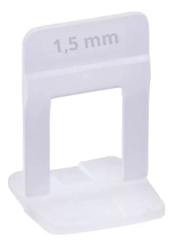 1000 Niveladores Espaçadores Slim Piso Azulejo Porcelanato Cortag