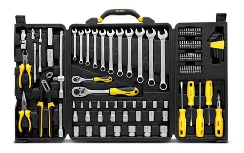 Jogo de ferramentas com 110 peças embalagem fechada VONDER