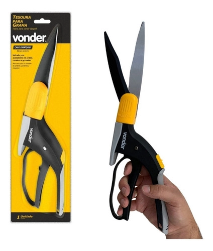 Tesoura para cortar grama com cabo giratório VONDER