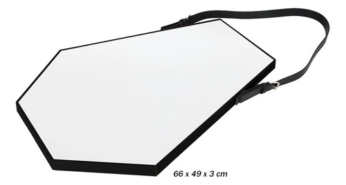 Espelho Hexagonal Regulável c/ Suporte GR219452 Espelho Hexagonal Regulável c/ Suporte GR219452