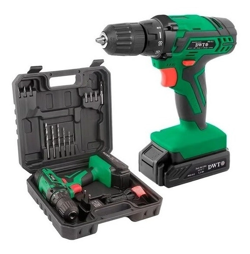 Parafusadeira e Furadeira a bateria 20V Bivolt PFD020 DWT Parafusadeira e Furadeira a bateria 20V Bivolt PFD020 DWT