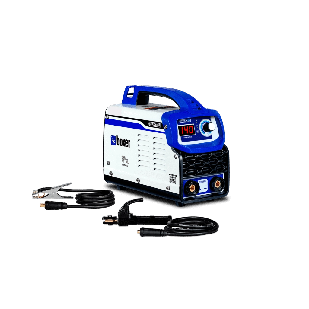 Maquina Inversor Solda Boxer TOUCH150  Sem Máscara e Picareta - Bivolt Maquina Inversor Solda Boxer TOUCH150  Sem Máscara e Picareta - Bivolt