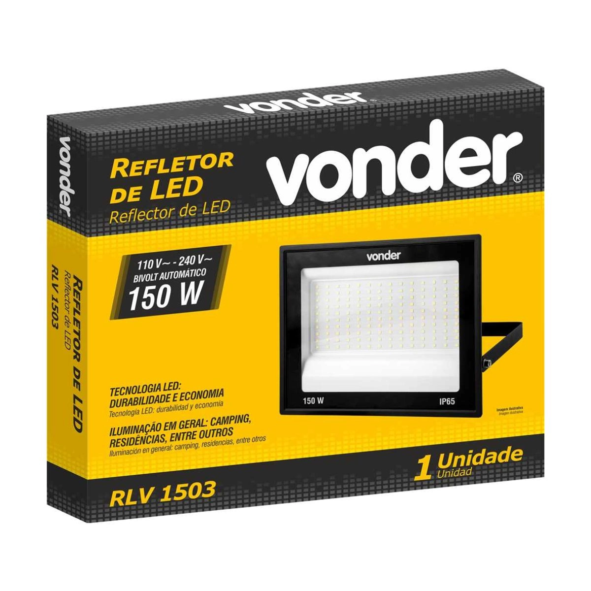 Refletor de LED 150W RLV1503 VONDER