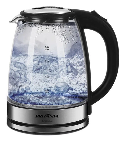 Chaleira Elétrica Britânia 1,8L BCH11 Glass