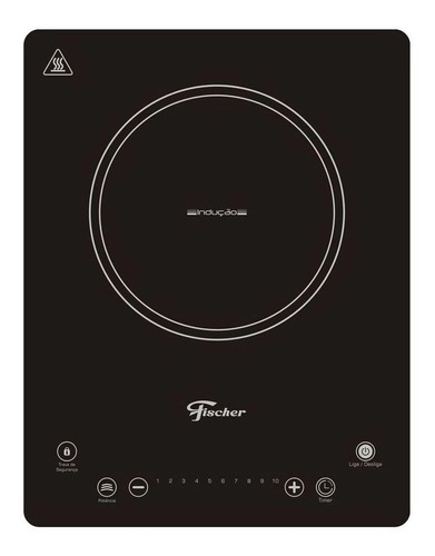Fogão Cooktop Indução Fischer  1 Boca (26884-59097) 220V Fogão Cooktop Indução Fischer  1 Boca (26884-59097) 220V