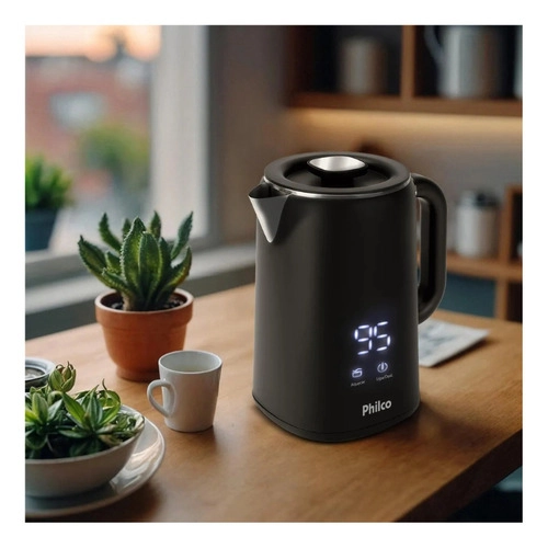 Chaleira Elétrica 1,8L Painel Digital PCH18B PHILCO Chaleira Elétrica 1,8L Painel Digital PCH18B PHILCO