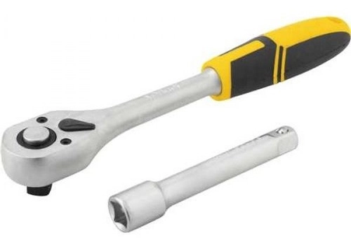 Jogo de soquetes sextavados com encaixe de 1/2" 10 mm a 24 mm com catraca 12 peças VONDER