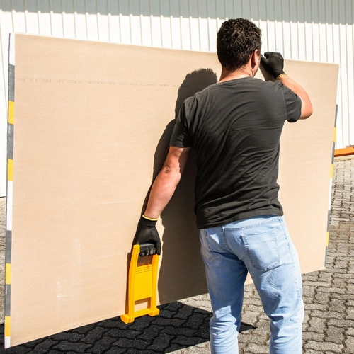Suporte plástico para carregar chapas de Drywall/MDF VONDER