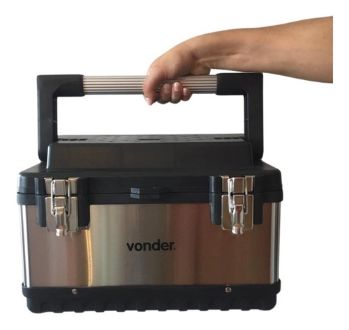 Caixa Baú Plástica/Inox CBI020 Vonder Caixa Baú Plástica/Inox CBI020 Vonder