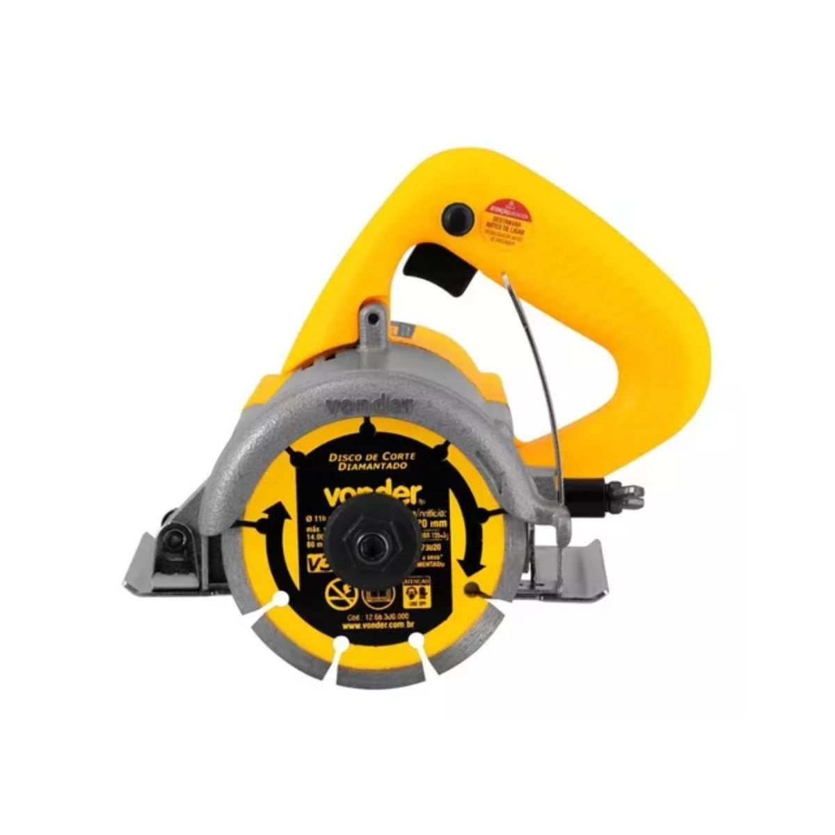 Serra Mármore SMV1300 Com Disco e Óculos de Brinde Vonder 110V