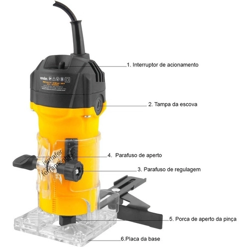 Tupia Para Laminados TLV506 Vonder