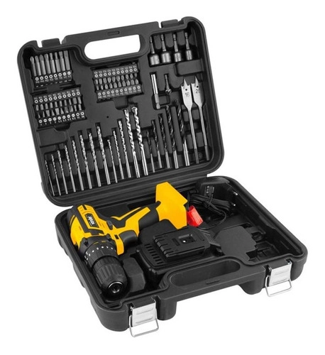 Parafusadeira/Furadeira 12V c/ Impacto Vonder com 74 Peças PFV074 Bivolt Parafusadeira/Furadeira 12V c/ Impacto Vonder com 74 Peças PFV074 Bivolt