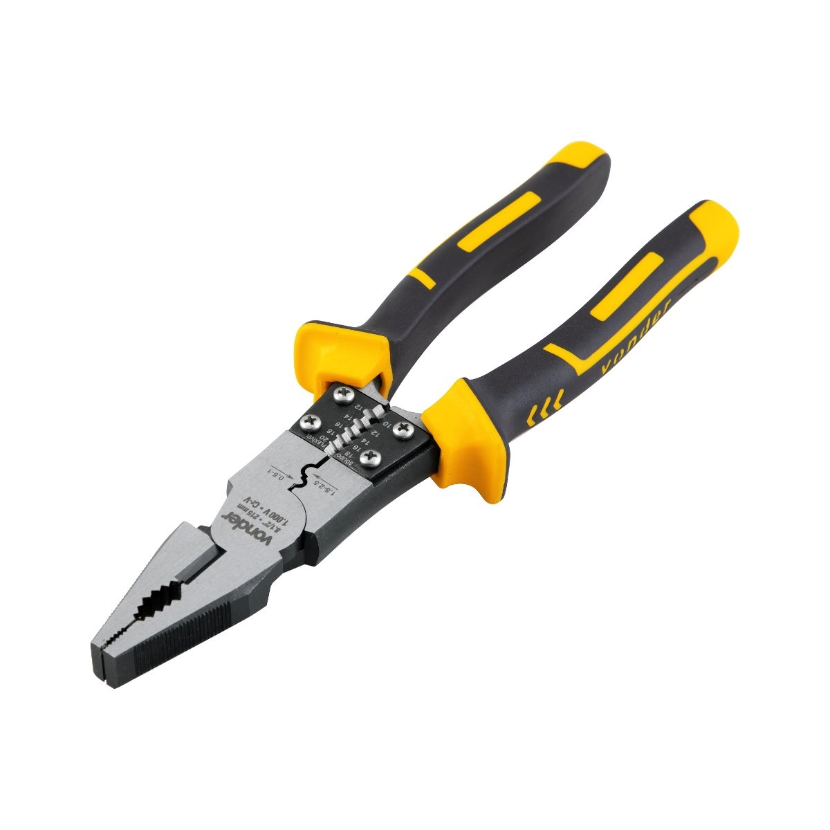 Alicate universal 8.1/2" multifunção P/ eletricista VONDER Alicate universal 8.1/2" multifunção P/ eletricista VONDER