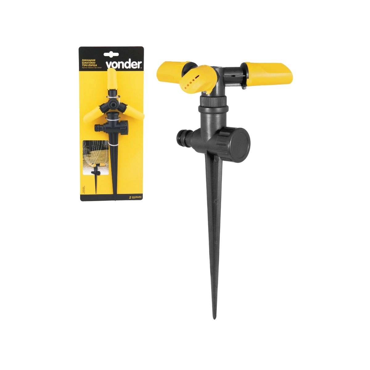 Irrigador plástico tipo espiga VONDER