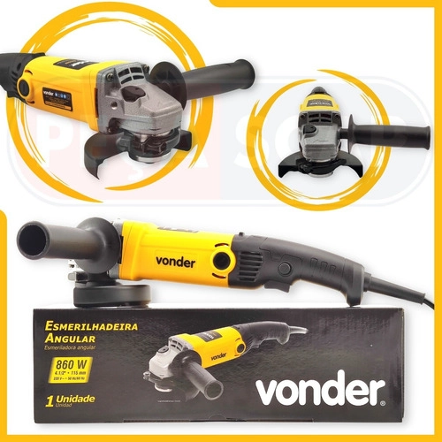 Esmerilhadeira Angular 4,1/2 Vonder EAV860N
