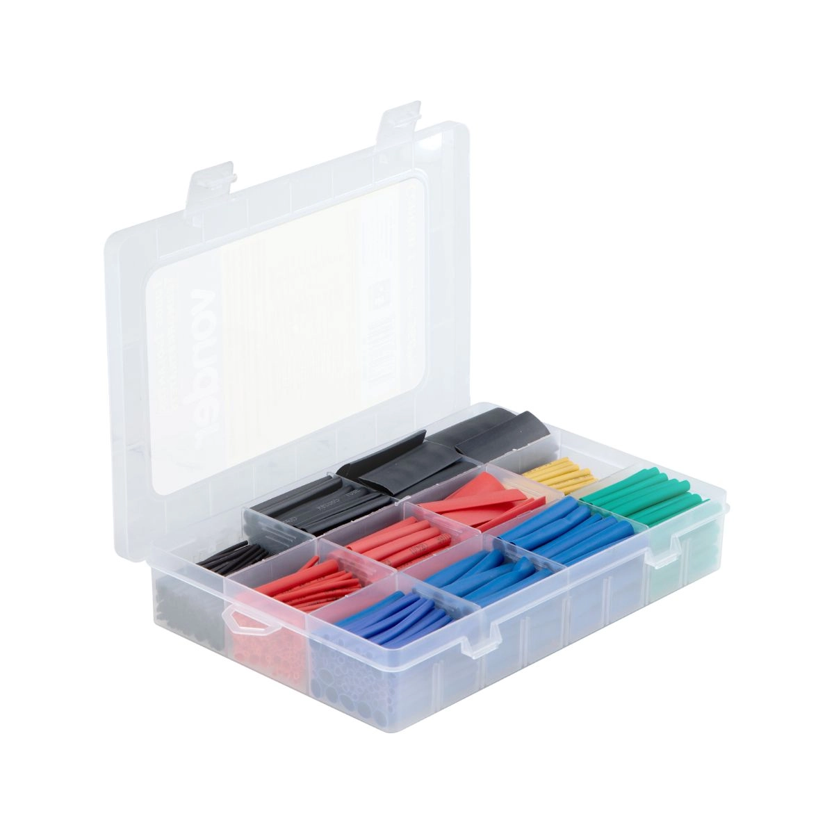 Jogo Tubos isolantes termorretráteis com 560 pçs VONDER Jogo Tubos isolantes termorretráteis com 560 pçs VONDER