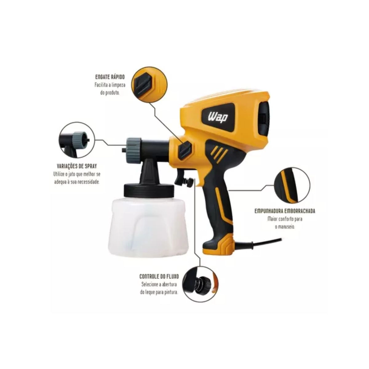 Pistola De Pintura Wap EPP400 Pistola De Pintura Wap EPP400
