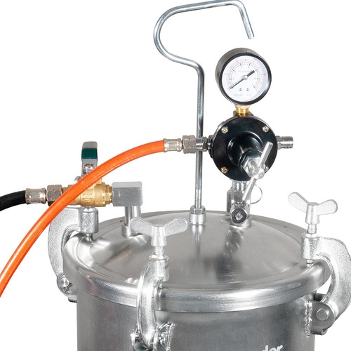 Tanque de pressão com pistola para pintura 10 litros VONDER Tanque de pressão com pistola para pintura 10 litros VONDER