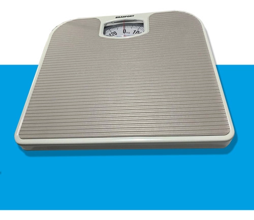 Balança Corporal para Banheiro Mecânica 130KG BRASFORT Balança Corporal para Banheiro Mecânica 130KG BRASFORT