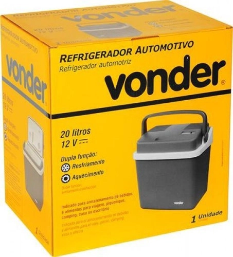 Refrigerador automotivo 12V 20 litros Vonder
