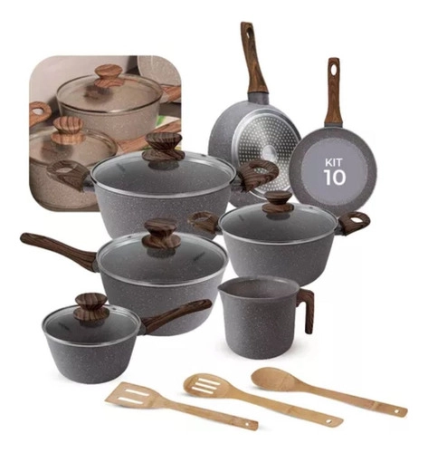Jogo De Panelas Antiaderente Cerâmica Mimo Style Jogo De Panelas Antiaderente Cerâmica Mimo Style
