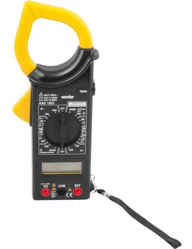 Alicate amperímetro digital AAV1001 VONDER Alicate amperímetro digital AAV1001 VONDER