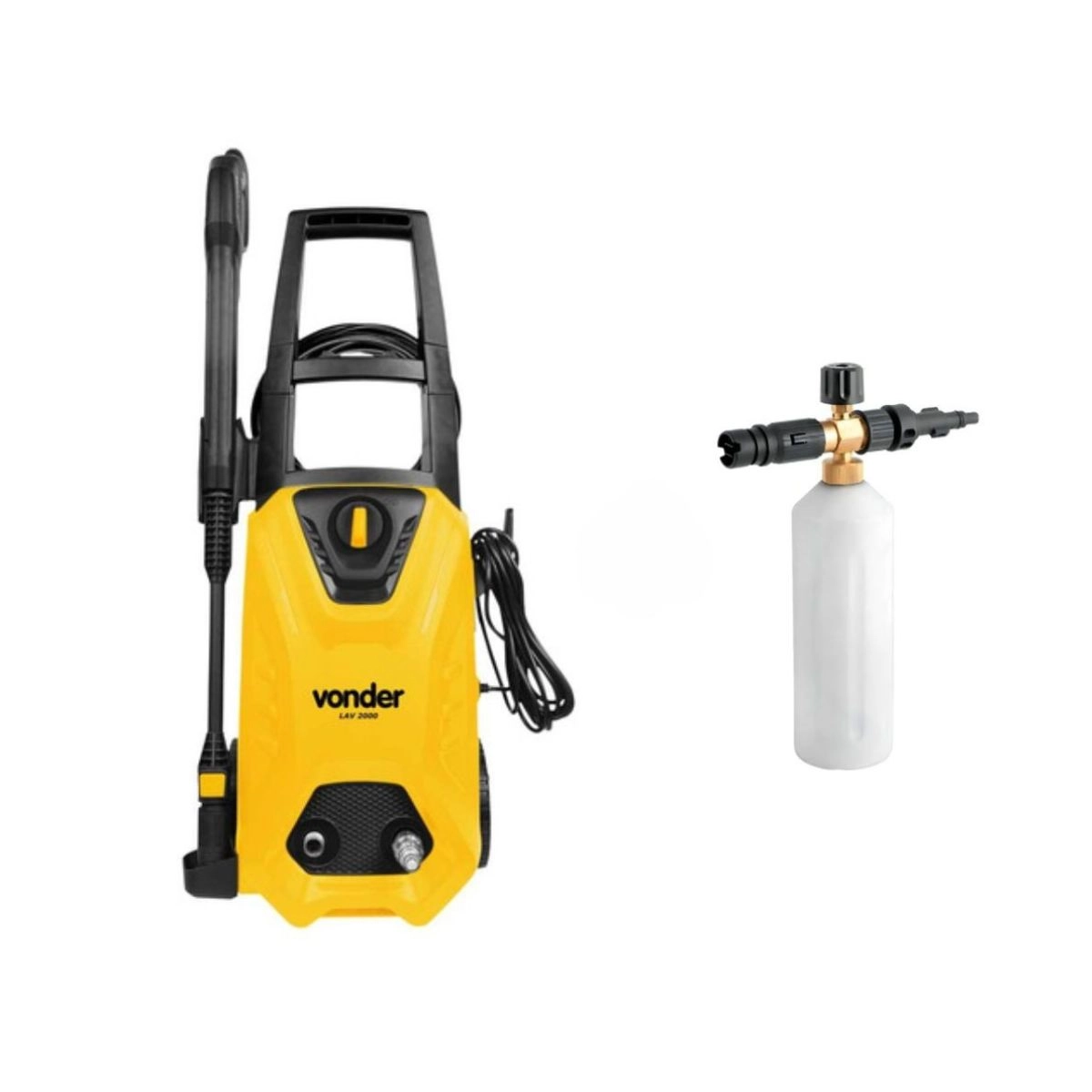 Lavadora de alta pressão LAV2000 110V+ Snowfoam 750ml VONDER