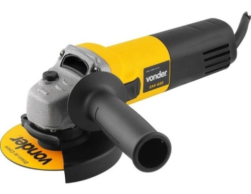 Esmerilhadeira Angular 4.1/2" EAV650 C/3 Discos Vonder 