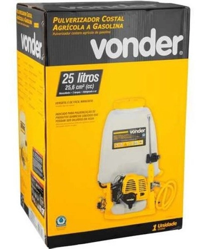 Pulverizador costal agrícola a gasolina 25 litros VONDER