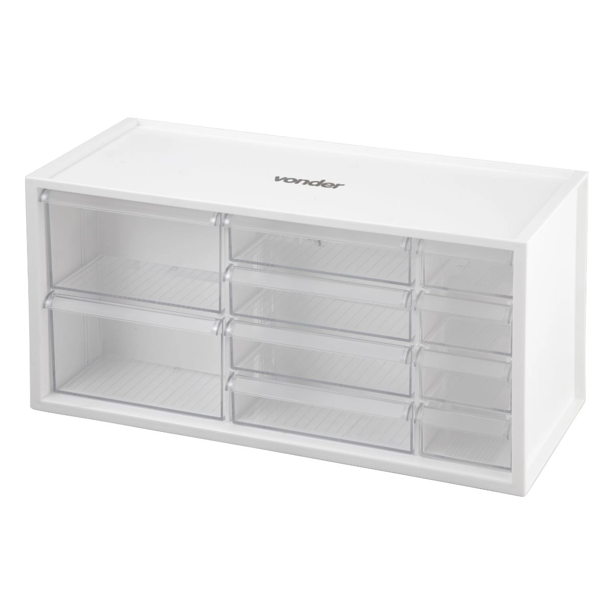 Organizador plástico com 10 gavetas OPV0378 VONDER