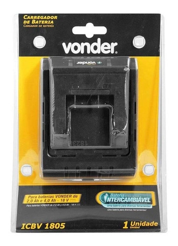 Carregador Bateria 18V ICBV1805 Vonder
