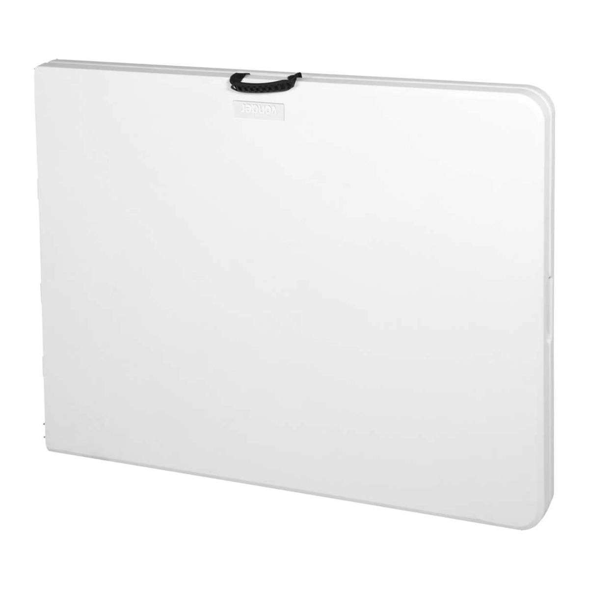 Mesa dobrável retangular 180cm branca VONDER