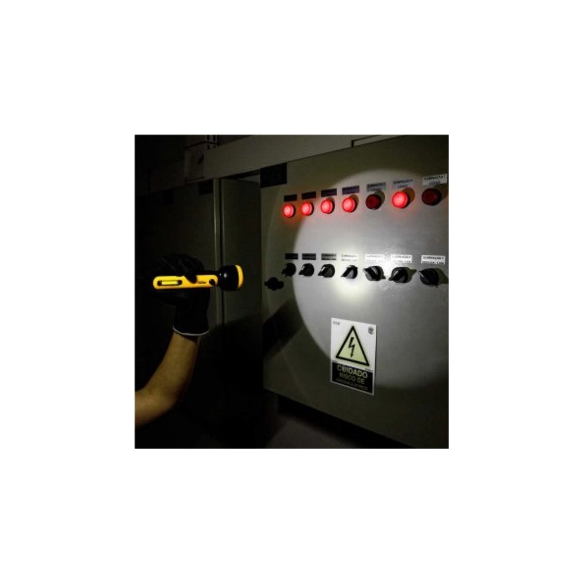 Lanterna recarregável 80-100 lúmens bateria de lítio LRV100L VONDER 