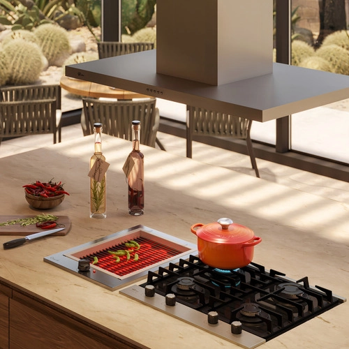 Coifa De Ilha Tradition Line 90cm Inox Fischer