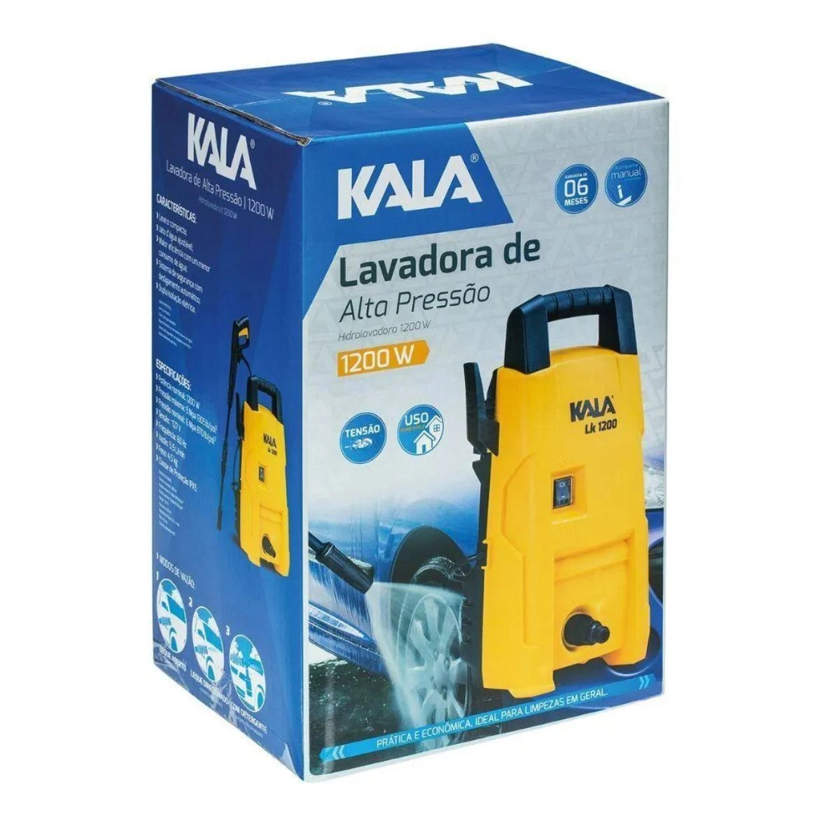 Lavadora de Alta Pressão LK1305 Kala Lavadora de Alta Pressão LK1305 Kala