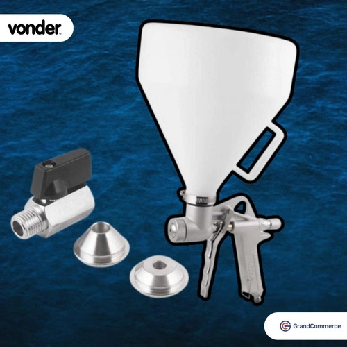 Pistola projetora de textura PTV83 VONDER Pistola projetora de textura PTV83 VONDER