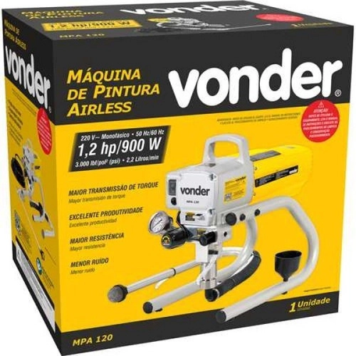 Maquina de Pintura Airless Vonder MPA120 1,2 HP 220v