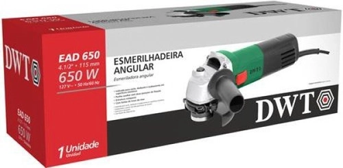 Esmerilhadeira angular 4 1/2 EAD650 650W DWT